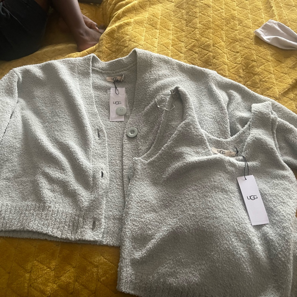 Ugg Cardigan and Cami set